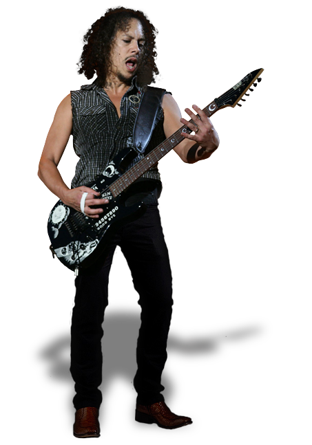 Kirk Hammett Transparent