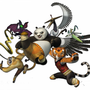Kung Fu Panda personajes PNG