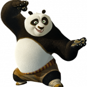 Kung fu panda transparant PNG