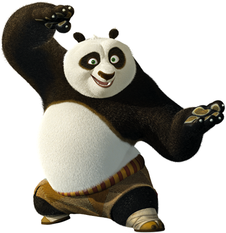 Kung fu panda trasparente png