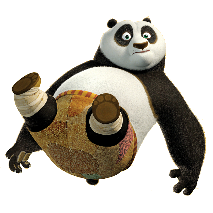 Kung Fu Panda เวกเตอร์ png