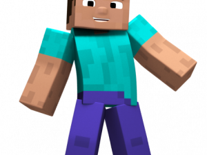 Personnage minecraft PNG