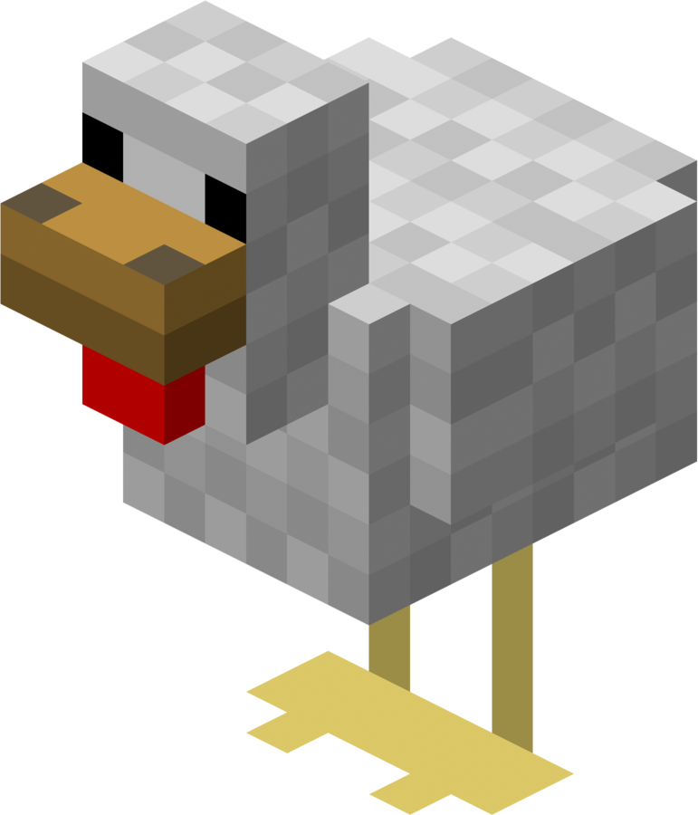 Minecraft Chicken PNG