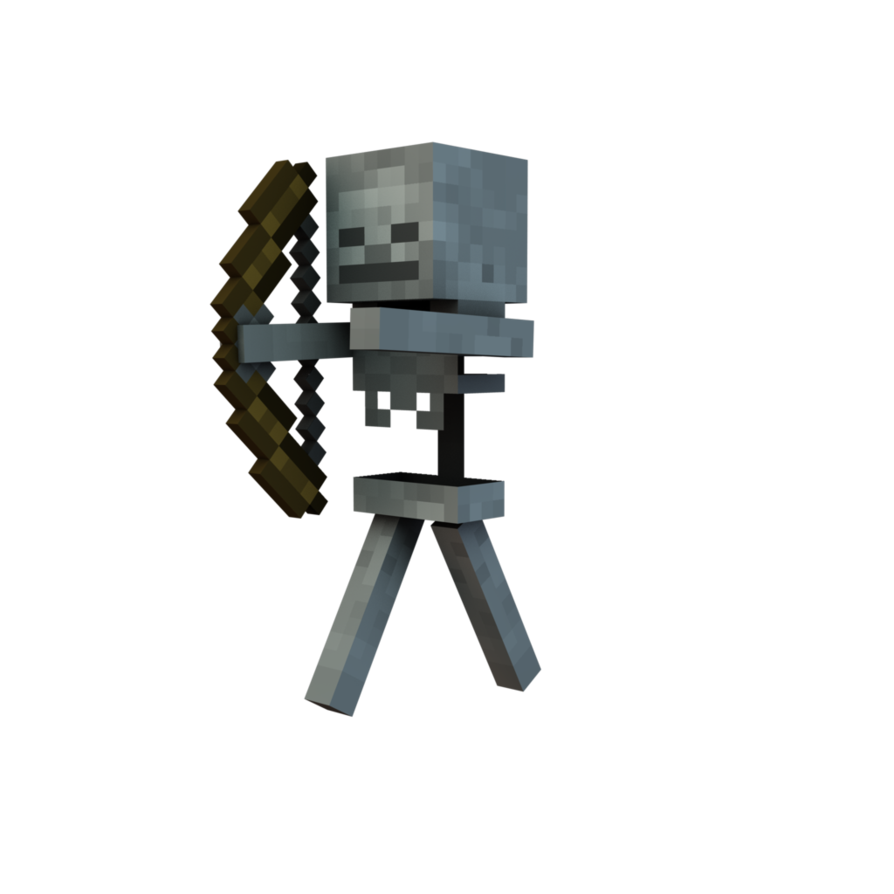 Minecraft Skelet PNG