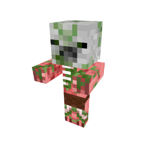 Minecraft Zombi Pigman PNG
