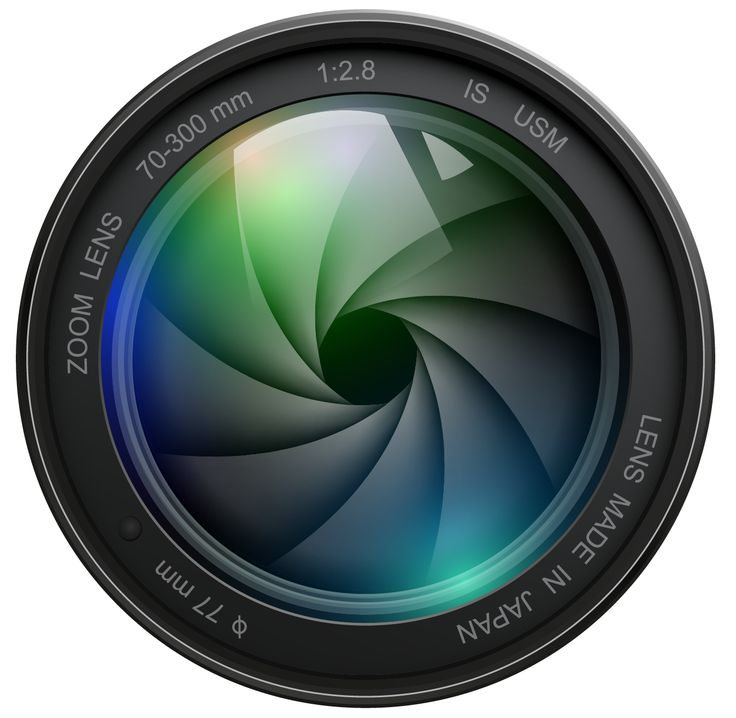 PNG del logo della fotocamera fotografica