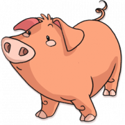 Schwein -PNG -Datei