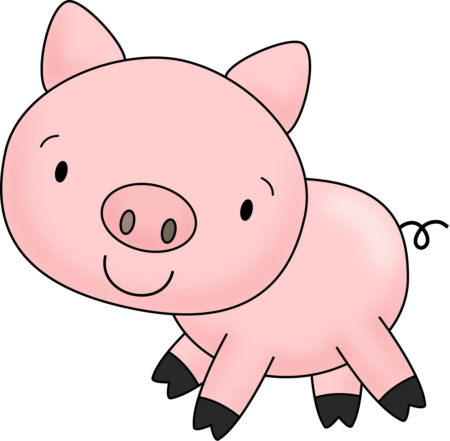 Свинья PNG -изображение