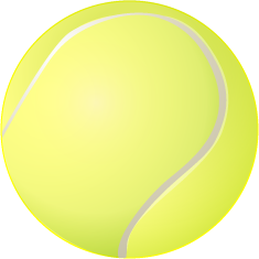 Ball de tennis png clipart