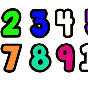 1 To 10 Numbers Transparent PNG