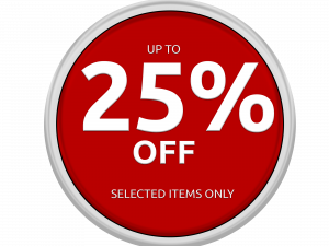 25% off Free Download PNG
