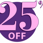 25% off PNG