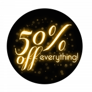 50% off Free Download PNG