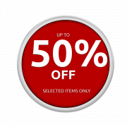 50% off PNG Image
