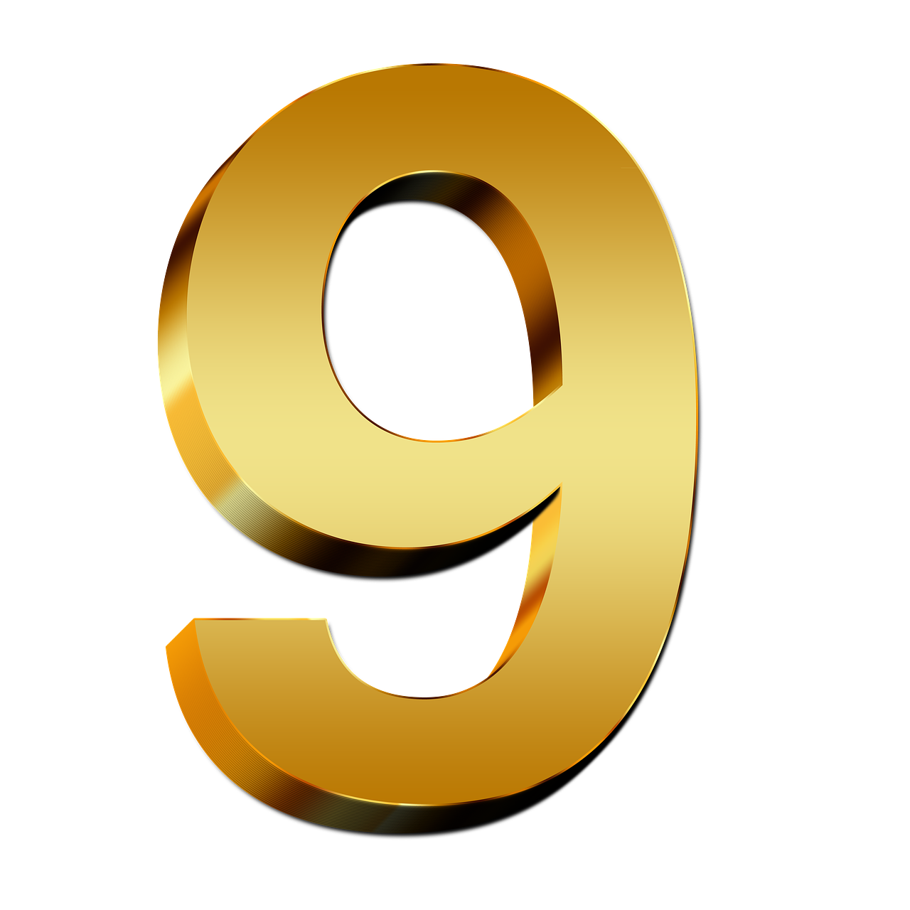9 Number PNG
