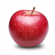 فاكهة التفاح شفافة