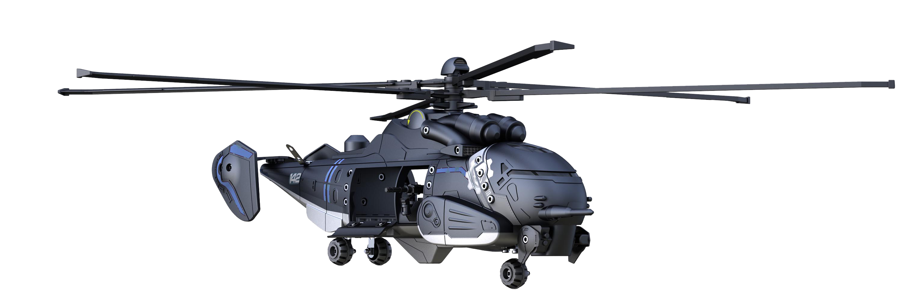 Army Helicopter Free PNG Image