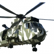 Imagem de helicóptero do exército