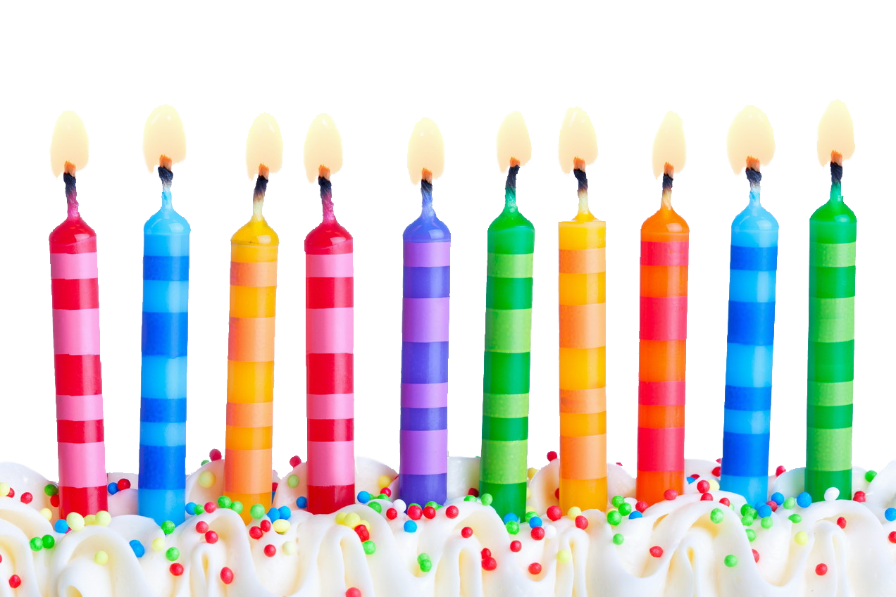 BirtHDay Candles Free Download PNG