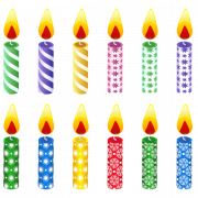 Candele di compleanno Png HD