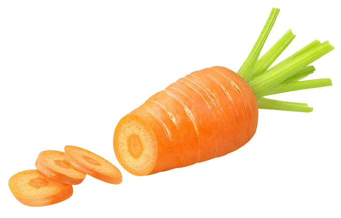Файл морковки PNG