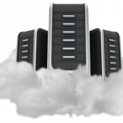 Cloud Server PNG -bestand