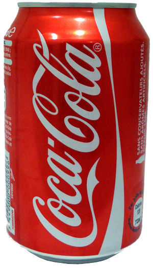 Coca-Cola transparente