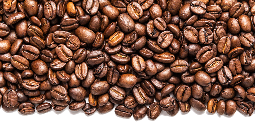 Fichier PNG de grains de café