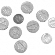 Imagem PNG de moedas
