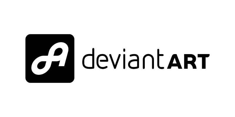 Image PNG de logo deviantart
