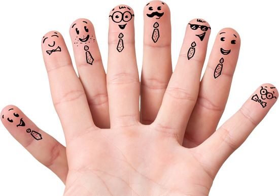 Fingers PNG Immagine