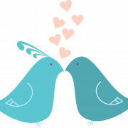 Love Birds PNG Clipart