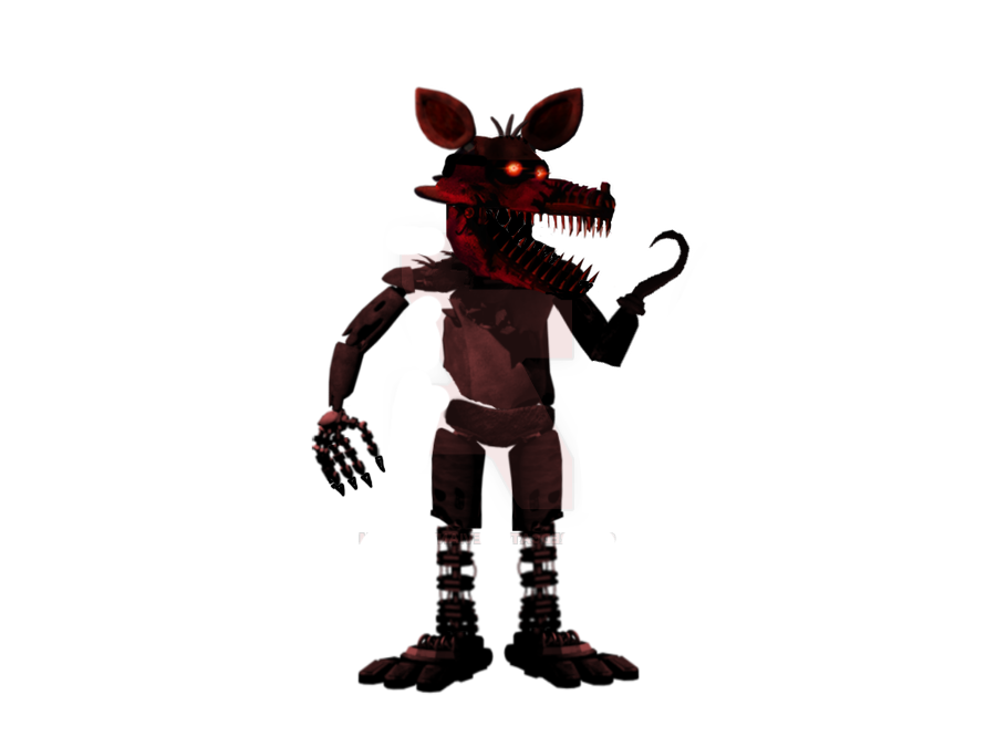 Nightmare Foxy PNG Clipart