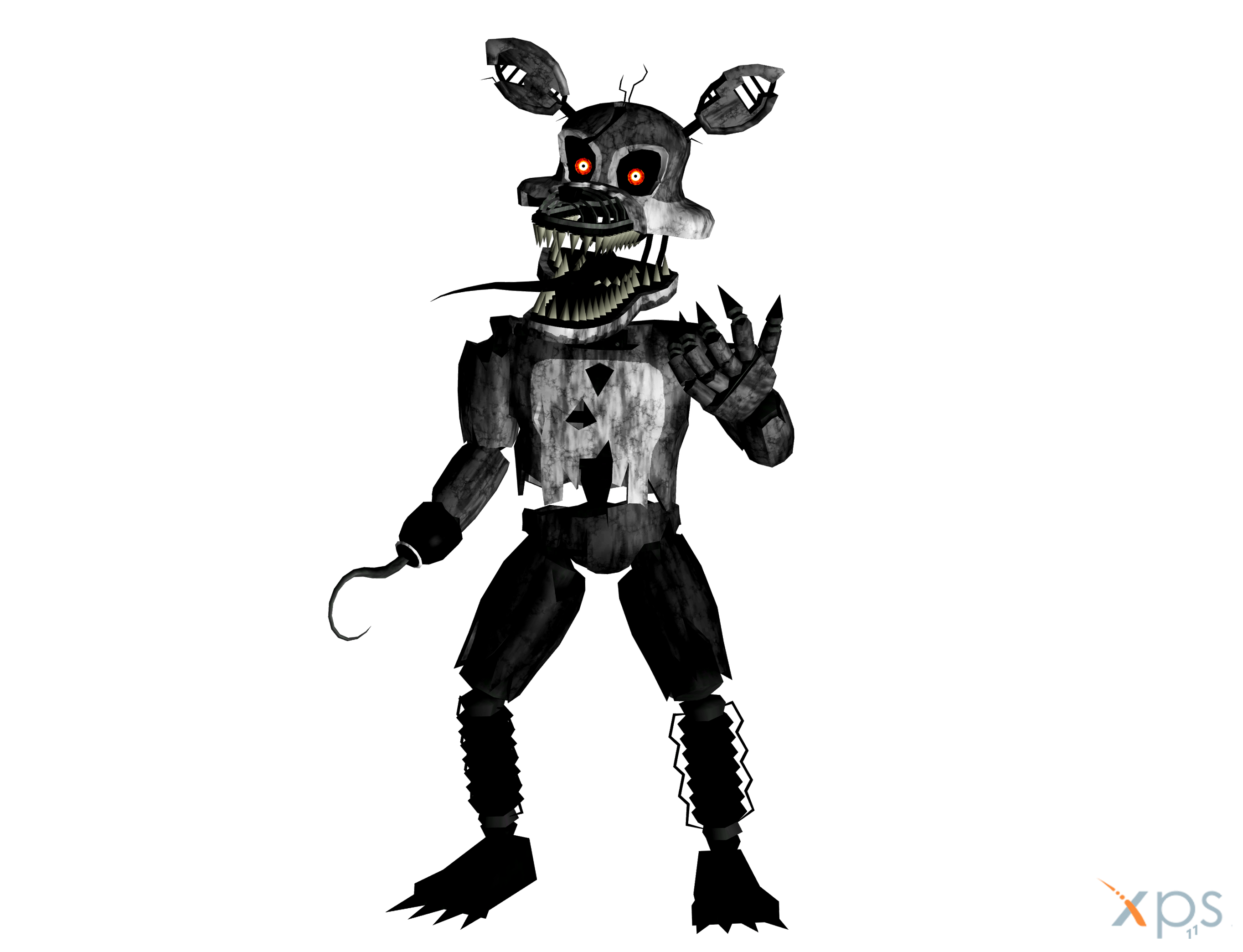 Nightmare Foxy PNG Pic