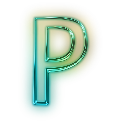 P Alphabet PNG