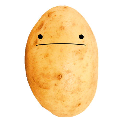 PNG di alta qualità di patate