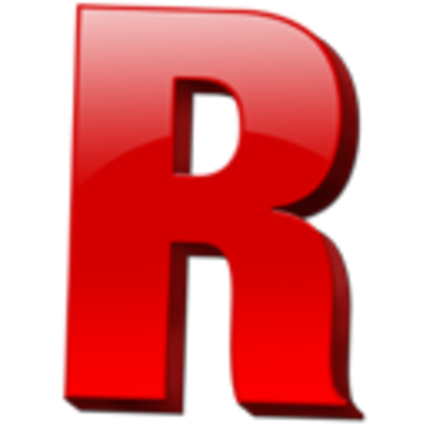 R alfabeto png