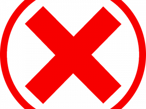 Red Cross Mark Download PNG