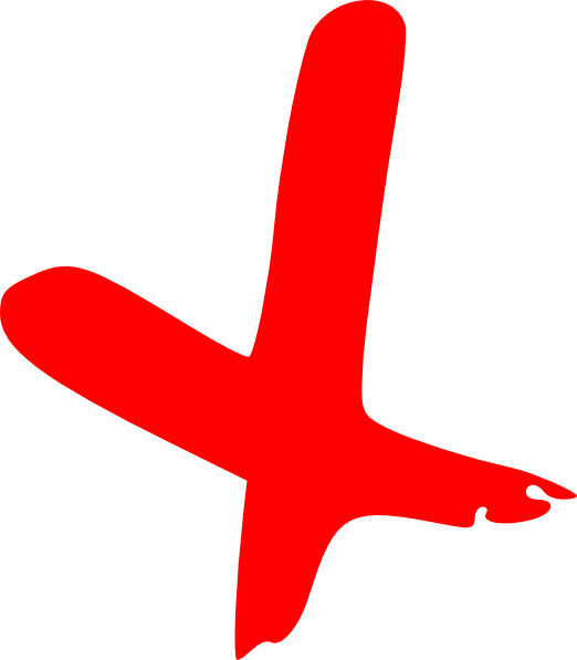 Red Cross Mark PNG Picture