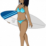 Surfing PNG File