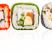 Gambar png gratis sushi