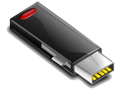 USB Flash PNG File
