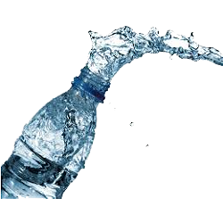 Изображение бутылки с бутылкой с водой