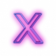 X Alphabet PNG