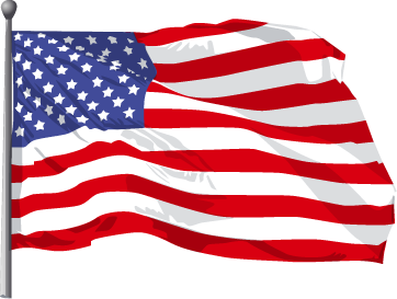 America Flag Free Free Png Immagine