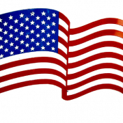 Bendera Amerika Transparan