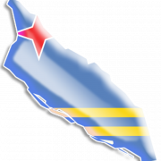 Télécharger le drapeau Aruba PNG