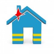 Aruba vlag gratis PNG -afbeelding