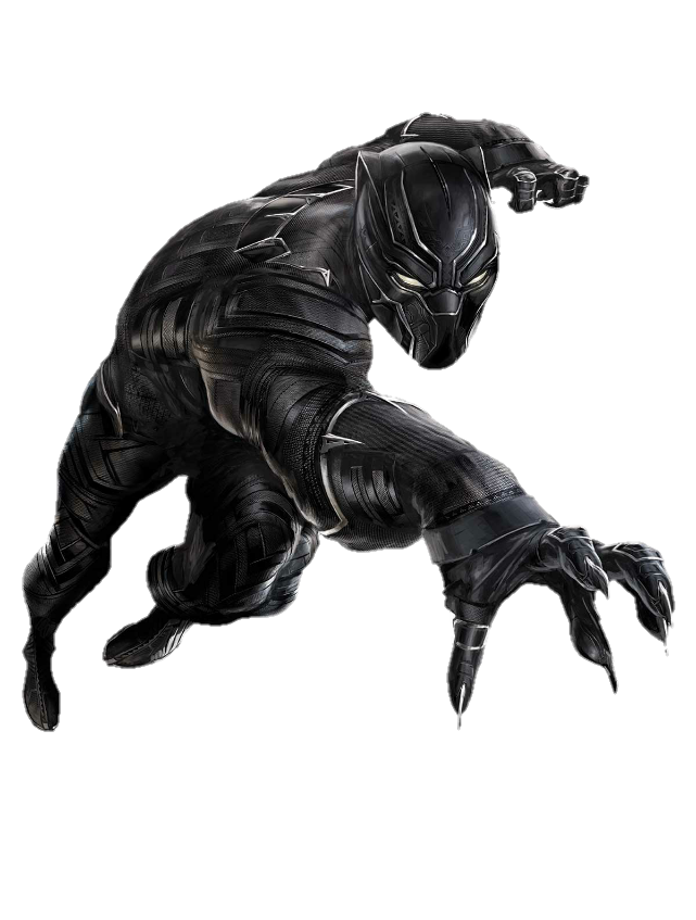 Black Panther png clipart