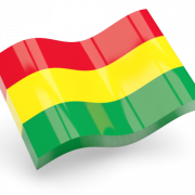 Bolivienflagge PNG -Datei